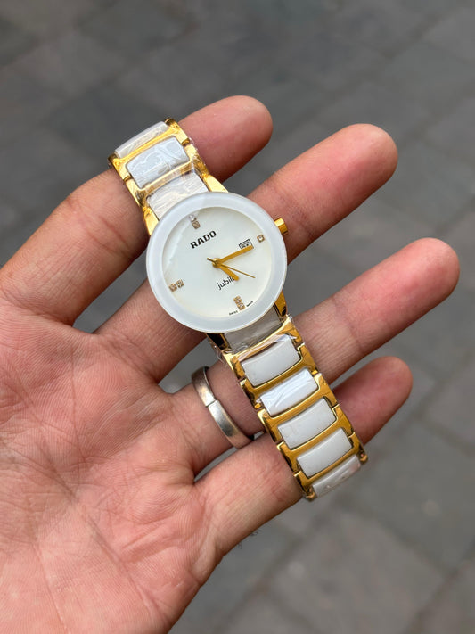 Rado White Gold For Women's Watch