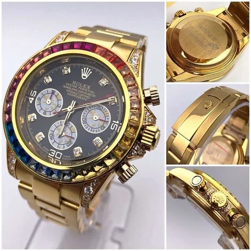 Rol-ex Chronograph Daytona Watch Men's