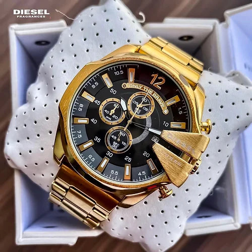 Diesel Chronograph Black Dial New model Watch For Men’s