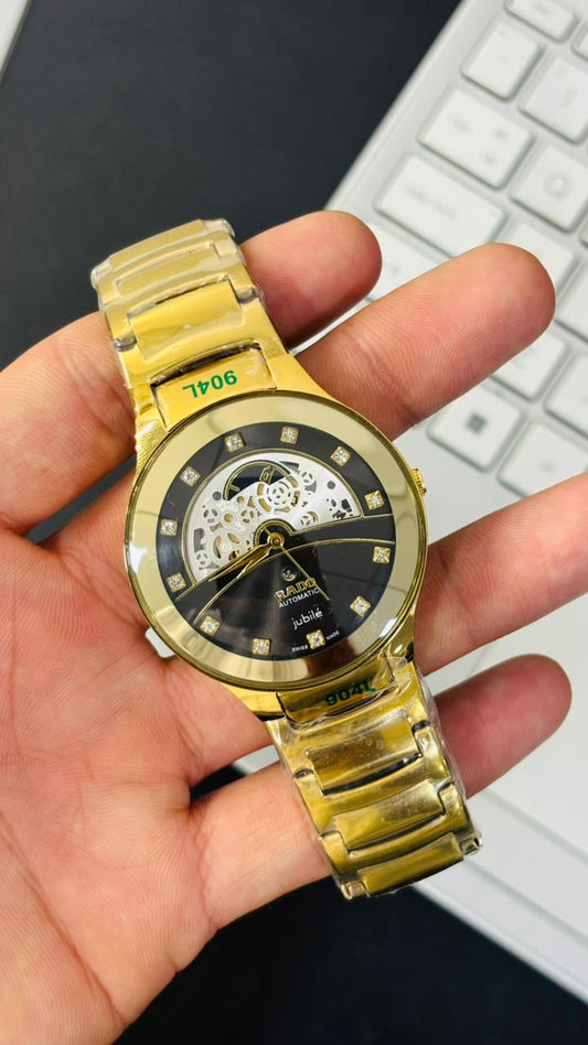 Rado Automatic Jublie Black Diamond Dial Men's Watch