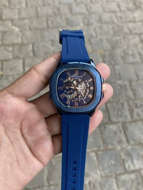 Patek Philippe Automatic Blue Colour Men's Watch