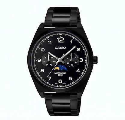 Casio Enticer Moon Phase Analog Watch For Men