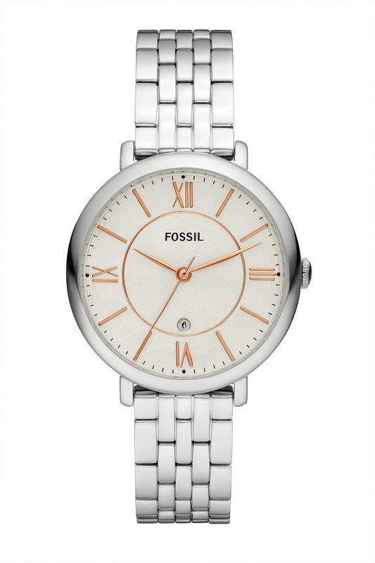 Fossil White Dial Analog Luxury Women's Watch