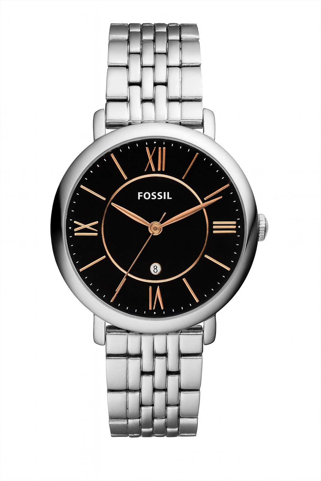 Fossil Black Dial Analog Women's Watch
