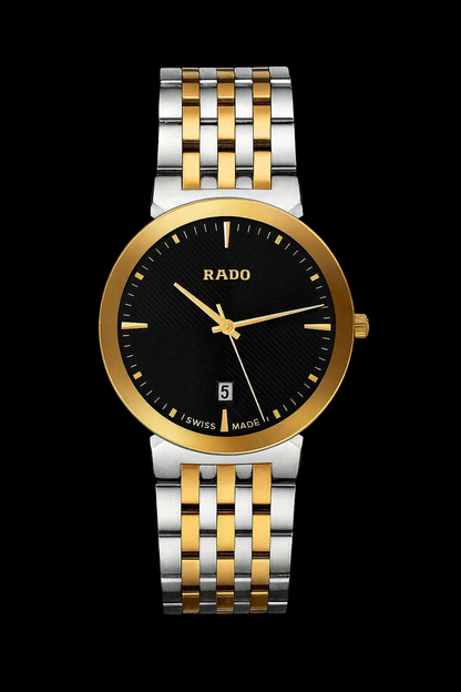 Rado Florence Black Dial Quartz Watch For Men's