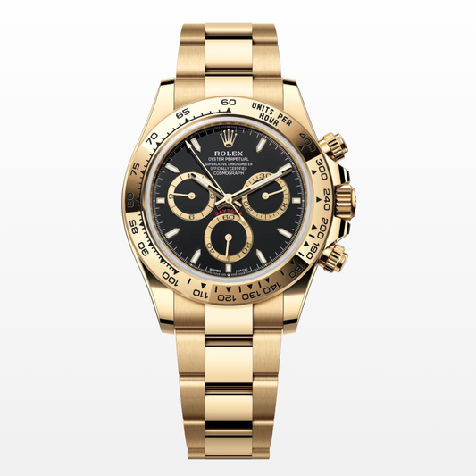 Rolex Automatic Cosmograph Daytona Black Dial Men's Watch