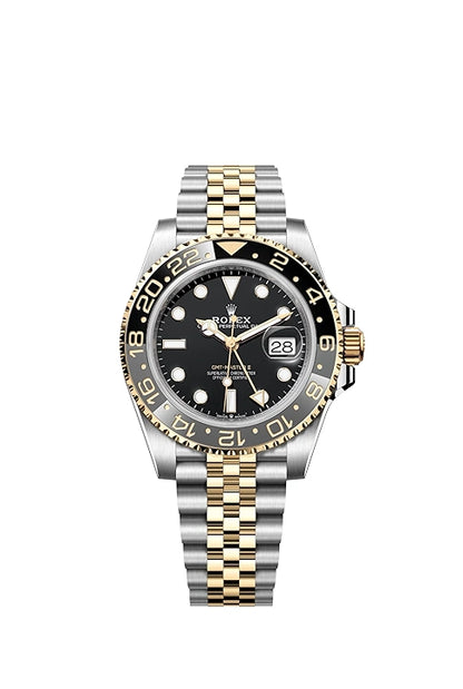 Rol-ex GMT-Master II Black Dial Automatic Men's Watch