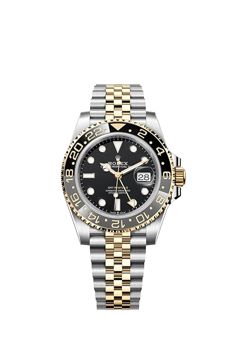 Rol-ex GMT-Master II Black Dial Automatic Men's Watch
