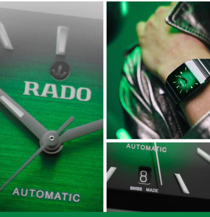 Most Recent Rado Anatom Automatic Green Dial Ceramic Belt Men's Watch