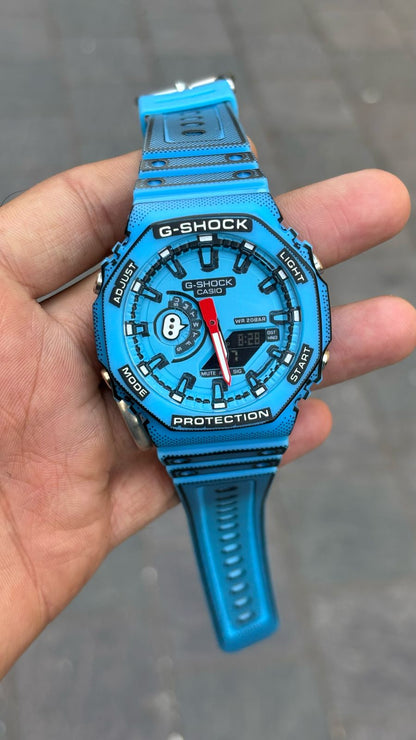 G-Shock Blue GGA210000 Premium Manga Watch