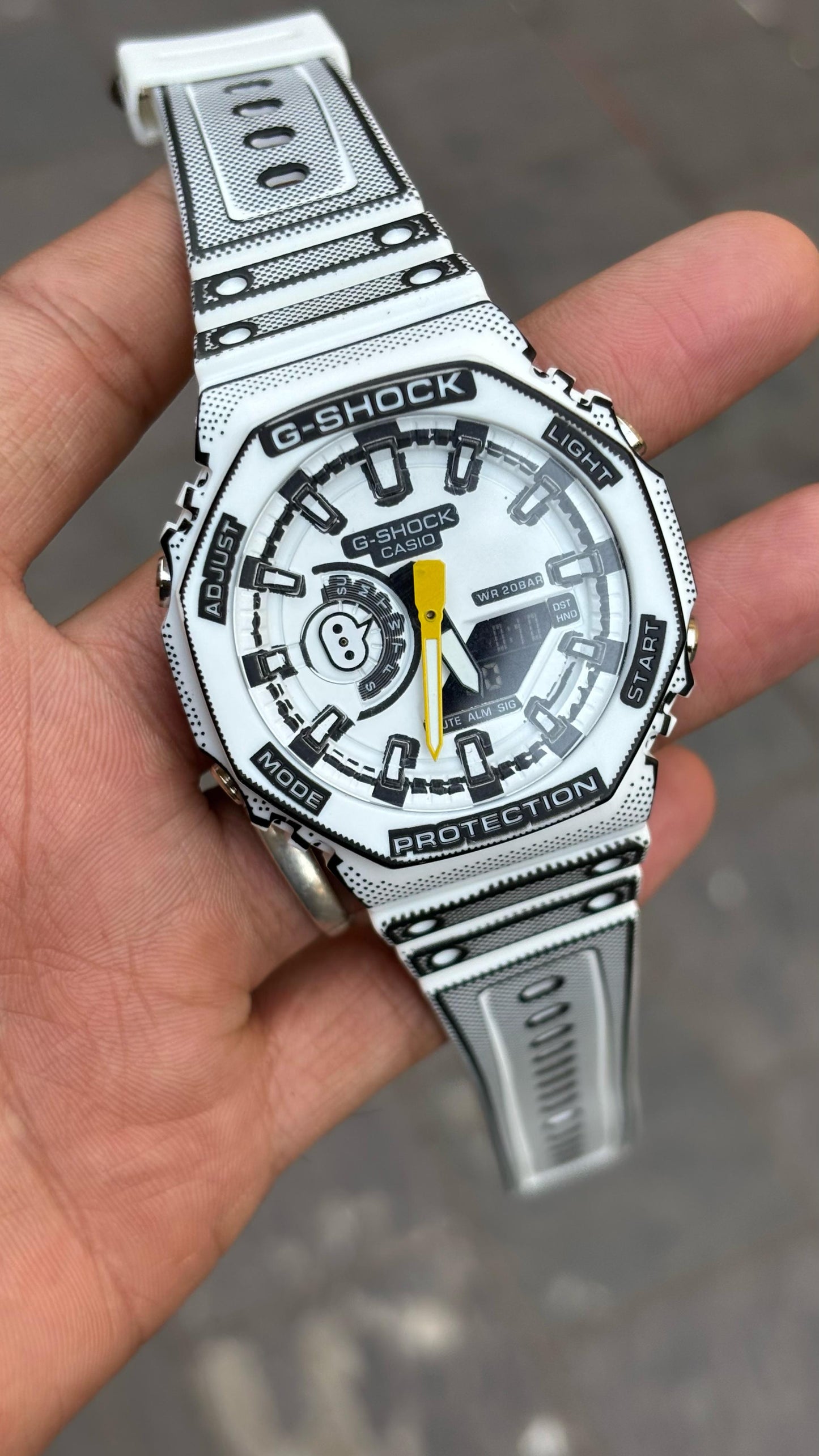 G-Shock White GGA210000 Premium Manga Watch