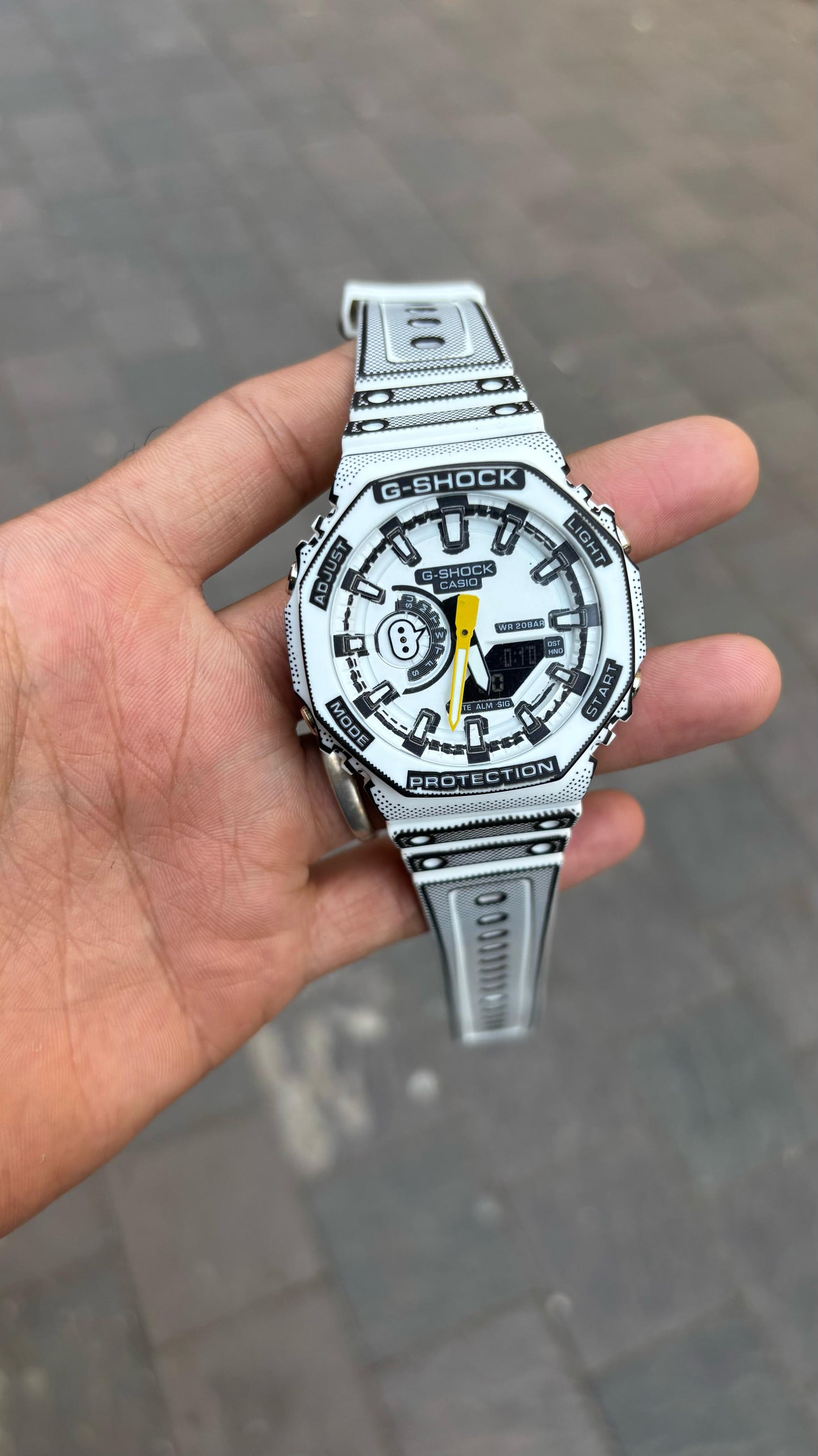 G-Shock White GGA210000 Premium Manga Watch