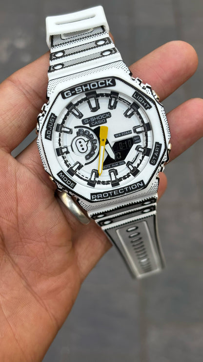 G-Shock White GGA210000 Premium Manga Watch