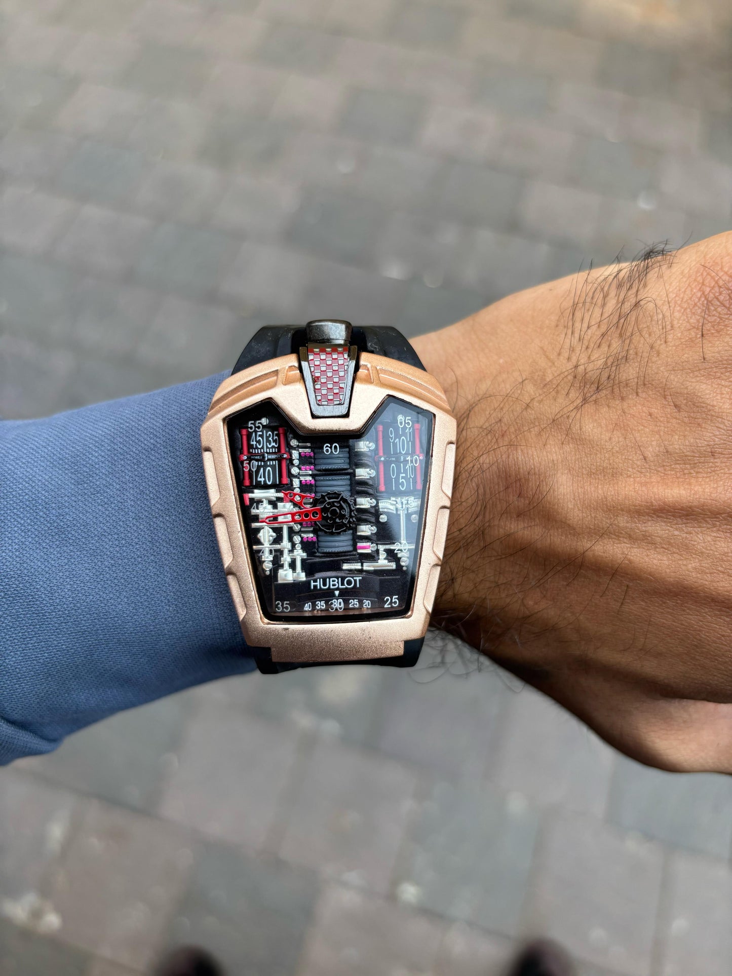 Hub-lot Big-Bang La Frrari Watch For Men's