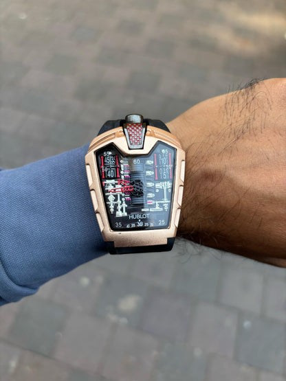 Hub-lot Big-Bang La Frrari Watch For Men's