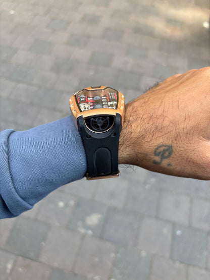Hub-lot Big-Bang La Frrari Watch For Men's