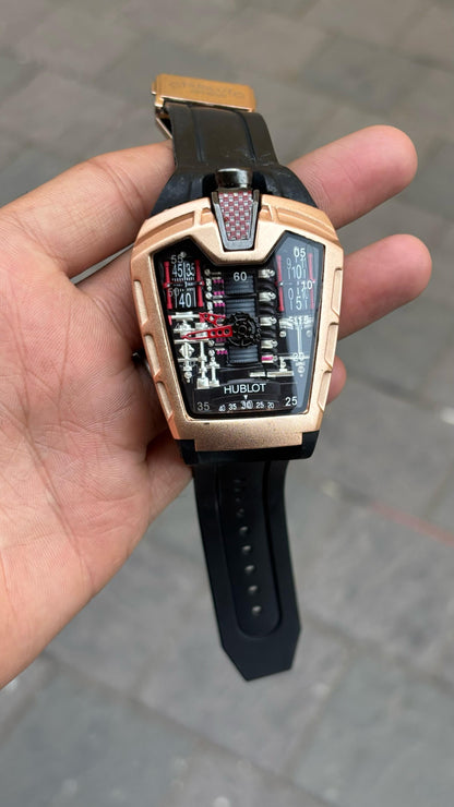 Hub-lot Big-Bang La Frrari Watch For Men's