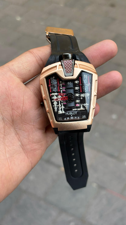 Hub-lot Big-Bang La Frrari Watch For Men's