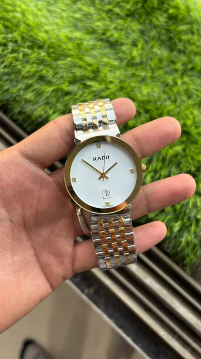 Rado Florence White Diamond Dial Analog Men's Watch