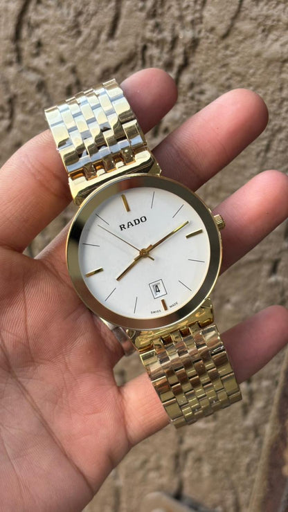 Rado Florence White Dial Analog Watch For Men's
