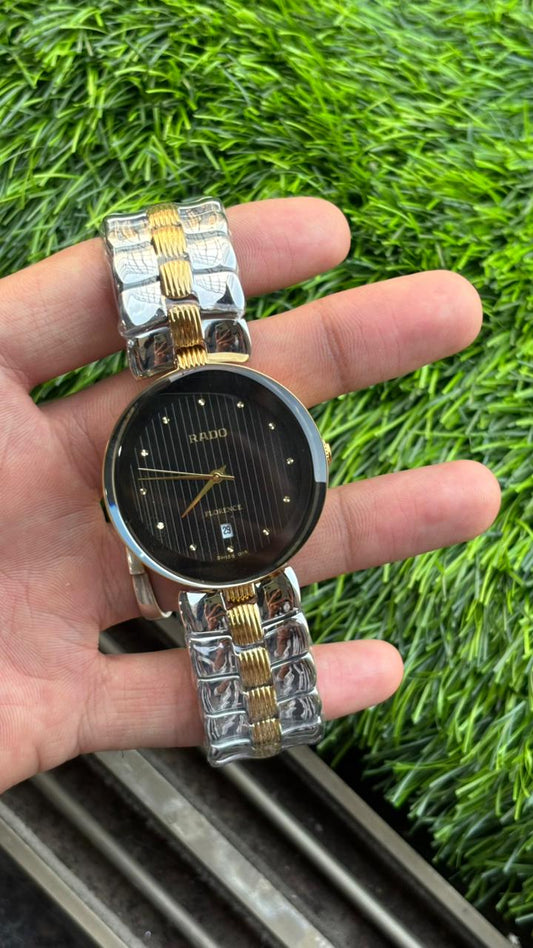 Rado Florence Black Round Dial Men's Watch