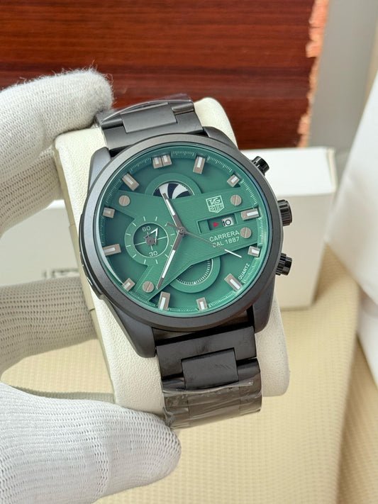 Tag Heuer Grand Carrera 1887 Green Dial Men's Watch