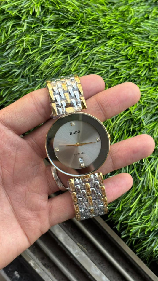 Rado Florence Grey Diamond Dial Analog Men's Watch