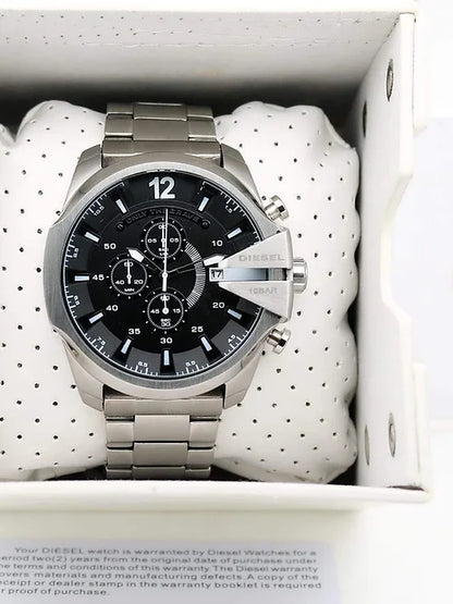 Diesel Black Dial Chronograph For Men's Watch