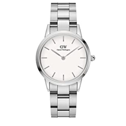 Daniel Wellington Iconic Link Couple Silver Watch Set