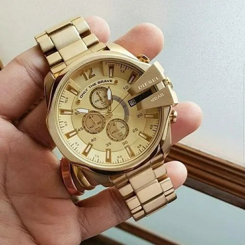 Diesel Gold Dial New model Watch For Men’s