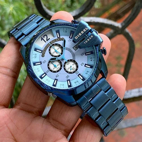 Diesel Blue Dial New model Watch For Men's