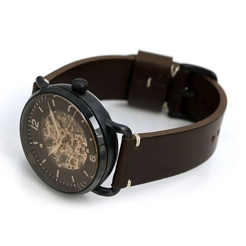 Fossil Automatic Leather Belt Men's Watch