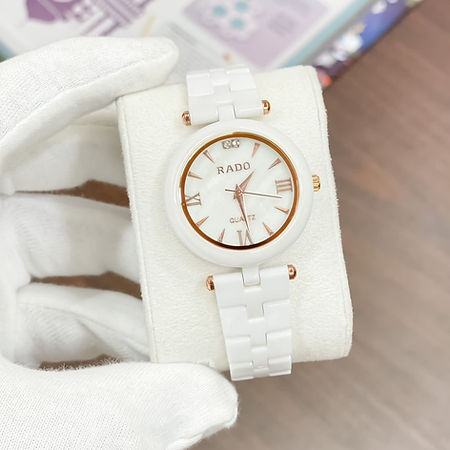 Rado Ceramic White For Women's Watch