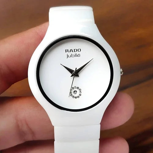 Rado White Dial Ceramic For Men's Watch