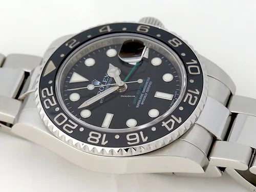 Rolex Automatic Black Bezel Men's Watch