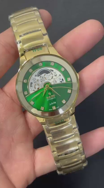 Rado Automatic Jublie Green Dial Men's Watch