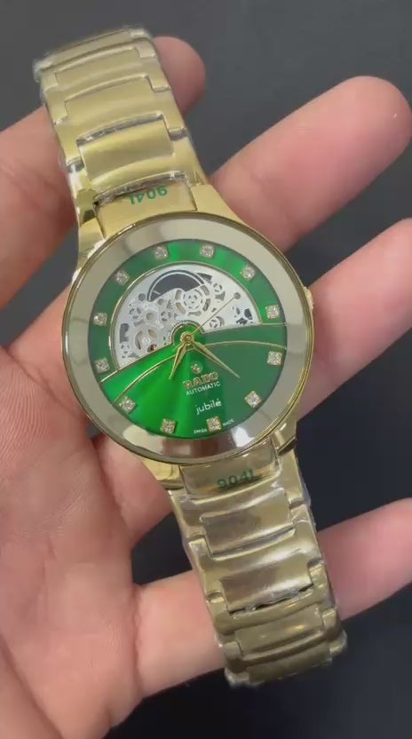 Rado Automatic Jublie Green Dial Men's Watch