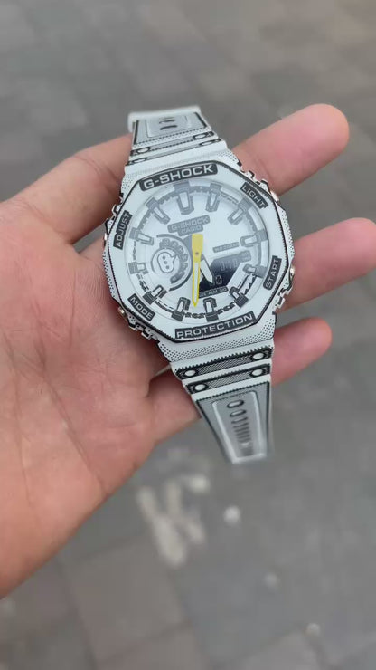 G-Shock White GGA210000 Premium Manga Watch