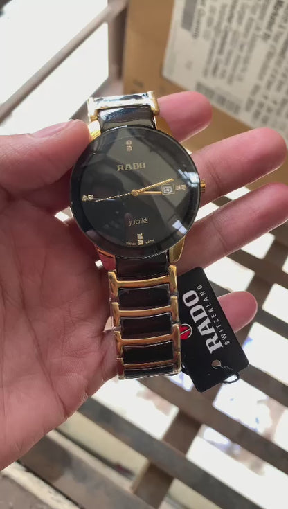 Rado Ceramic Black Dial For Men's Analog Watch