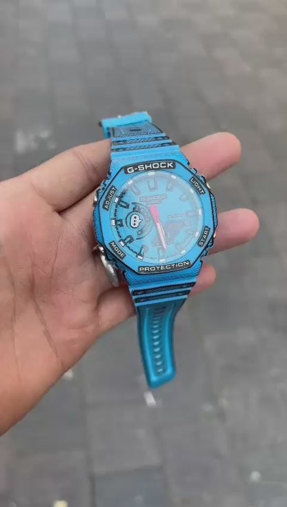 G-Shock Blue GGA210000 Premium Manga Watch