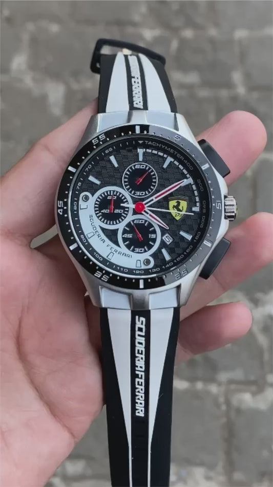 Scuderia Ferrari Black Dial Men's Watch