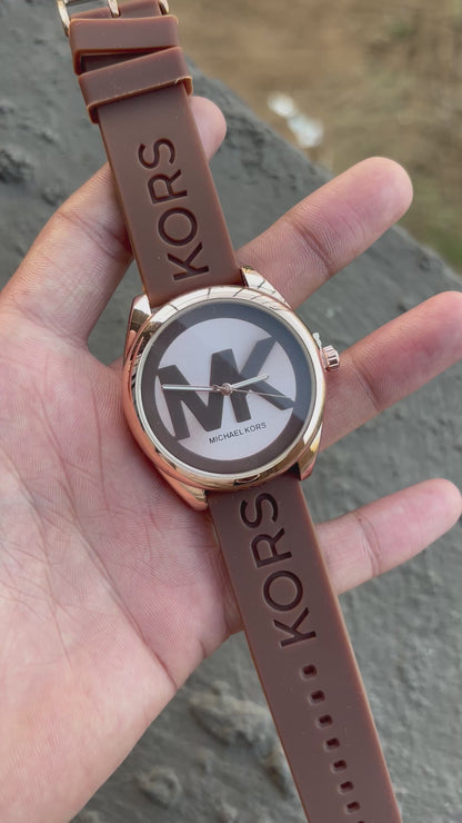 Michael kors Round Brown Watch