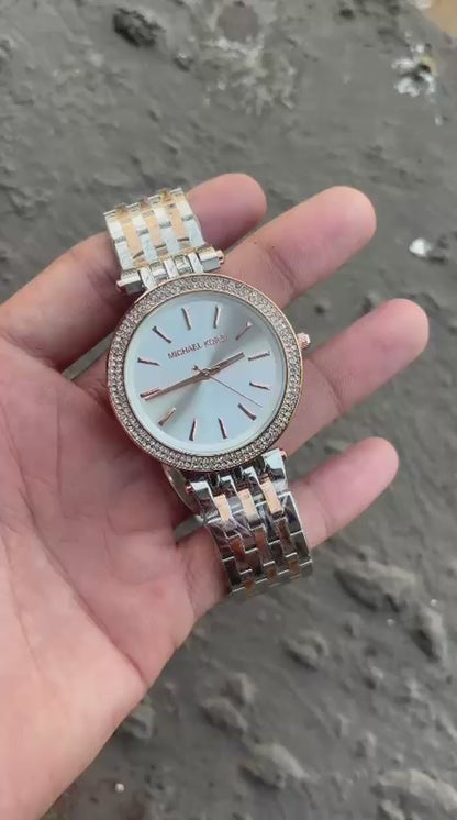 Michael Kors Mk3192 Analog White Dial Women's Watch