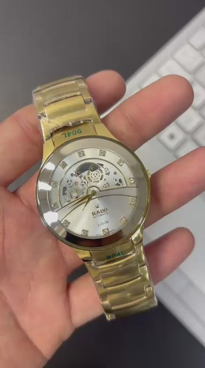 Rado Automatic Jublie White Dial Men's Watch