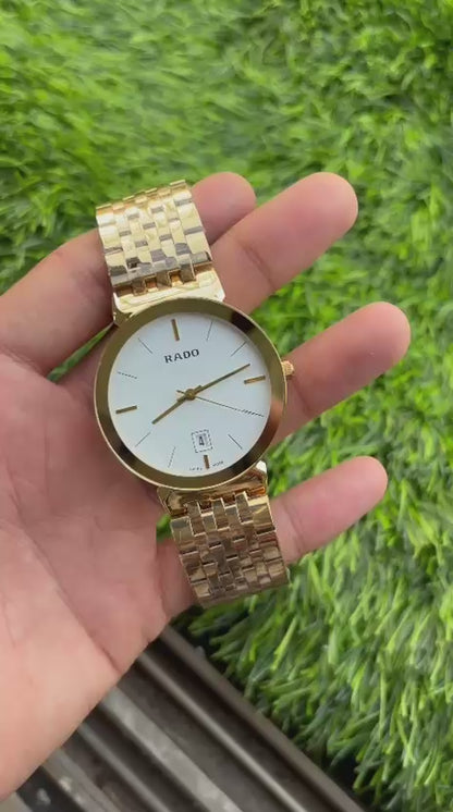 Rado Florence White Dial Analog Watch For Men's